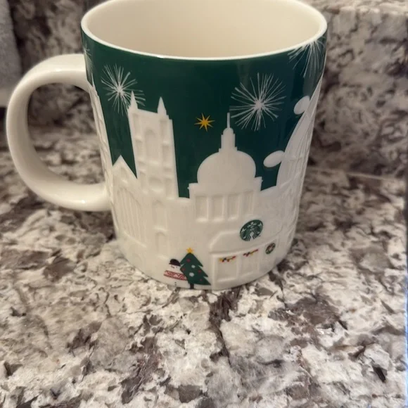 Starbucks raised relief London mug excellent condition no chips or cracks - Picture 3 of 3